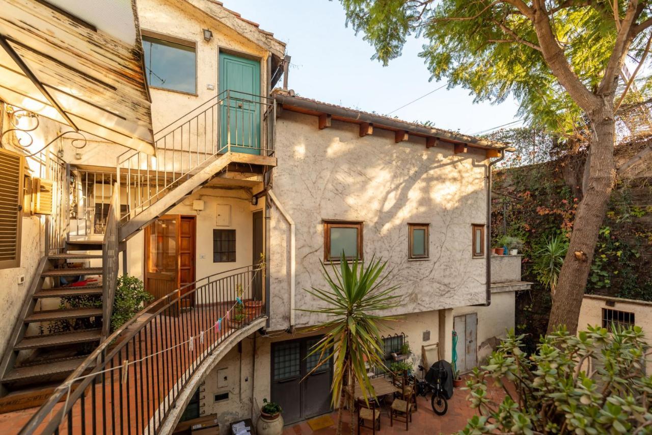 Bright And Comfy Terraced Apartment In Trastevere Roma Exterior foto